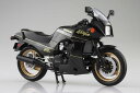 【送料無料】 スカイネット 1/12 完成品バイク KAWASAKI GPz900R 黒/金