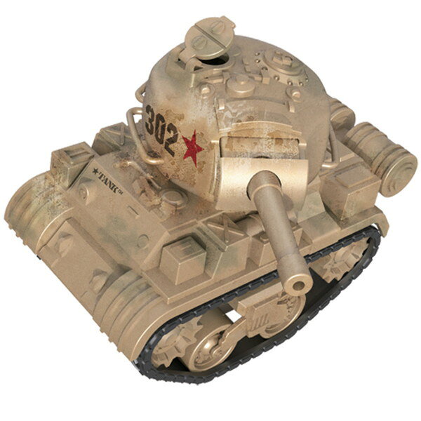 樂天商城 - 【送料無料】　童友社 デフォルメプラモデル ミリタリー T-34型タンク タン ノンスケール プラモデル