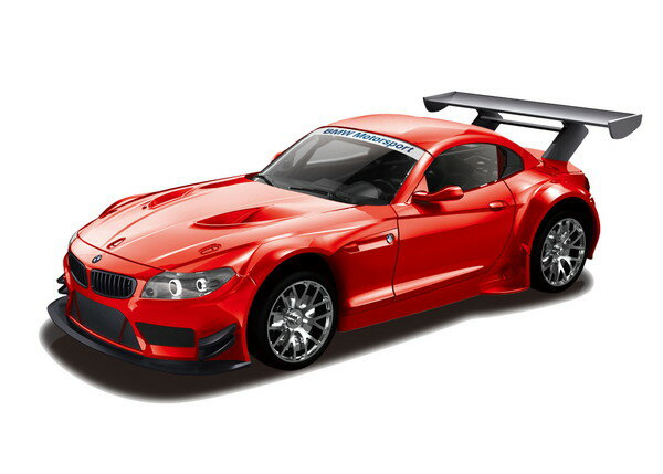 オンロードカー 【送料無料】　童友社 1/24 BMW Z4 レッド 完成品ラジコン 2.4GHz