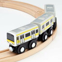 【送料無料】　moku TRAIN　E231系 総武線　3両セット　木製玩具 木製おもちゃ 木製レール