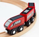 【送料無料】　moku TRAIN　近鉄80000系 ひのとり　3両セット　木製玩具 木製おもちゃ 木製レール