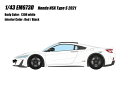 【●カタログ】【送料無料】　EIDOLON 1/43 ホンダ NSX Type S 130Rホワイト 完成品ミニカー EM673D