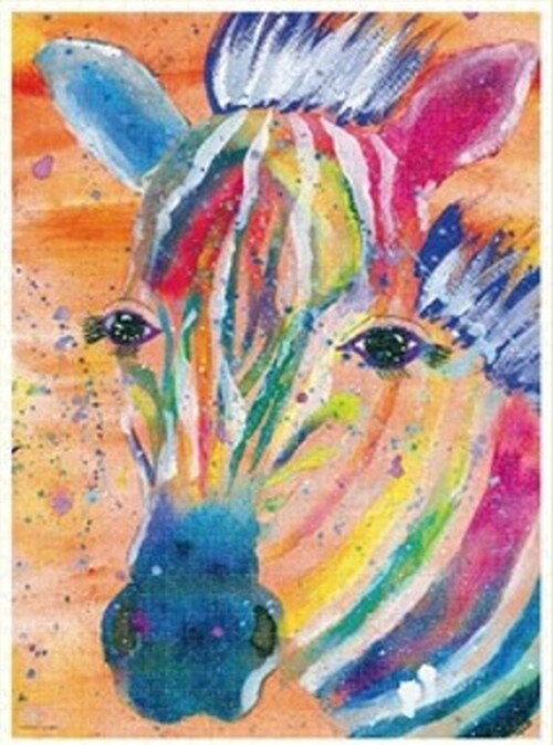 【送料無料】　ジグソーパズル 1000ピース RAINY THE ZEBBRA (サバンナんに住む気のやさしいシマウマ) 51×73.5cm TP-1000-622