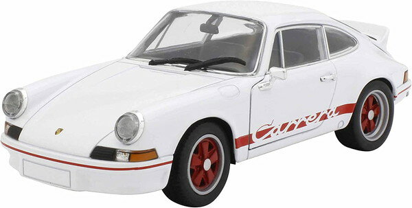 　WELLY 1/24 ポルシェ 911 カレラ RS 2.7 (ホワイト) 完成品ダイキャストミニカー WE24086W1