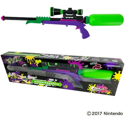 スプラトゥーン2 スプラスコープ (水鉄砲) GREEN / PINK スプラトゥーン 水鉄砲 SPT-611 （ラッピング不可商品）