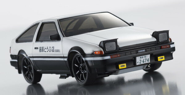 6月再入荷予定 【送料無料】 KYOSHO EGG 1/28 First Mini-Z 頭文字D トヨタ スプリンタートレノ AE86 リニューアル版 ファーストミニッツ 完成品ラジコン 66601L