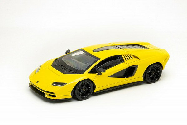 樂天商城 - 【送料無料】　WELLY 1/24 ランボルギーニ カウンタック LPI 800-4 イエロー 完成品ダイキャストミニカー WE24114Y