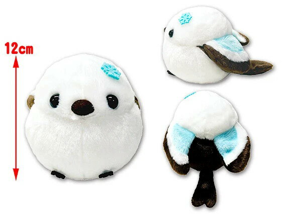 樂天商城 - 【送料無料】　ふくふくシマエナガST 雪の妖精シマちゃん ぬいぐるみ 高さ約12cm 703961 ギフト
