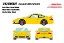 【●カタログ】【送料無料】　EIDOLON 1/43 ポルシェ 911 (997.2) GT3 2010 スピードイエロー 完成品ミニカー EM602E