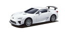 【送料無料】 童友社 1/24 レクサス LFA ホワイト 完成品ラジコン 2.4GHz