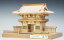 【送料無料】 ウッディジョー 1/75 久能山東照宮 楼門(白木タイプ) 木製建築模型 23,100円