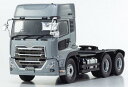 【送料無料】 京商オリジナル 1/43 UD Quon GW 6x4 トラクター シルバー 完成品ダイキャストミニカー KS67375S