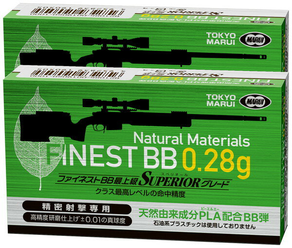 【送料無料】　東京マルイ ファイネストBBシリーズ 0.28g弾 500発 最上級SUPERIORグレード 精密射撃専..
