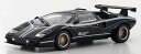 【★カタログ】 【送料無料】 京商オリジナル 1/18 ランボルギーニ カウンタック LP500R (ブラック) 完成品ダイキャストミニカー KS08320C