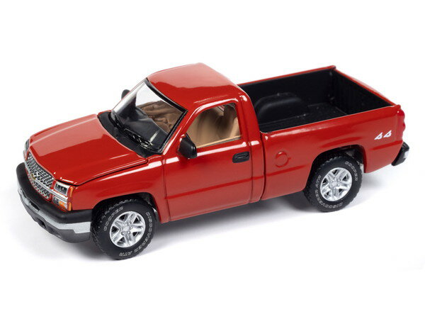 　AUTOWORLD 1/64 2003 シェビー シルバラード フリートサイド ビクトリーレッド 完成品ダイキャストミニカー AWSP154A
