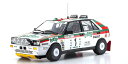 【★カタログ】 【送料無料】 京商オリジナル 1/18 ランチア デルタ HF 4WD タルガ・フローリオ