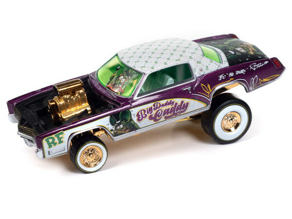 5月以降発売予定 　Johnny Lightning 1/64 1967 キャディラック エルドラド ジンガー Rat Fink エド "ビッグ ダディ" ロス 完成品ダイキャストミニカー JLSP368