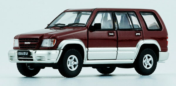 樂天商城 - 【送料無料】　BM CREATIONS 1/64 いすゞ ビッグホーン 1998 -2002 ダークレッド LHD 左ハンドル 完成品ダイキャストミニカー 64B0337