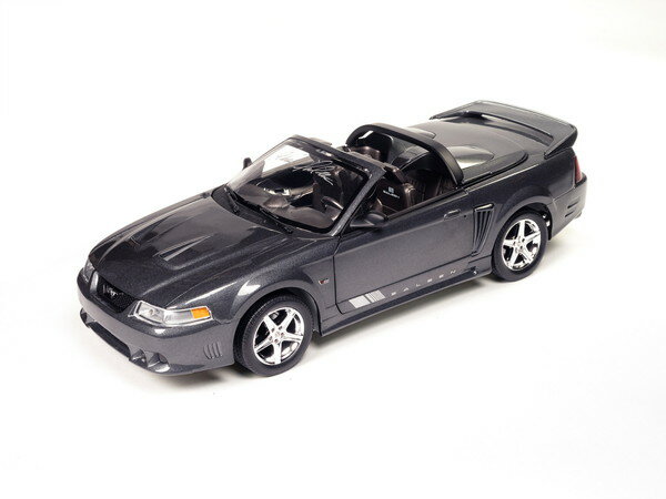 【送料無料】　American Muscle 1/18 2003 マスタング サリーン S281 SC スピードスター ダークシャドーグレー スティーブ・サリーン サイン付 完成品ダイキャストミニカー AMM1326