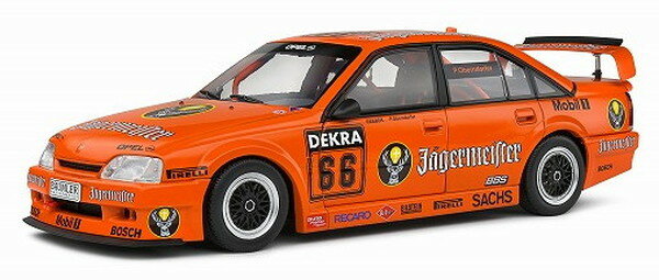 【送料無料】　SOLIDO 1/18 オペル オメガ エヴォ 500 DTM 1991 #66 完成品ダイキャストミニカー S1809703