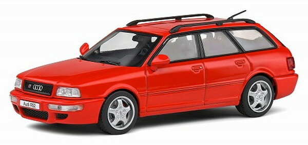 【送料無料】　SOLIDO 1/43 アウディ RS2 アバント 1995 レッド 完成品ダイキャストミニカー S4310102