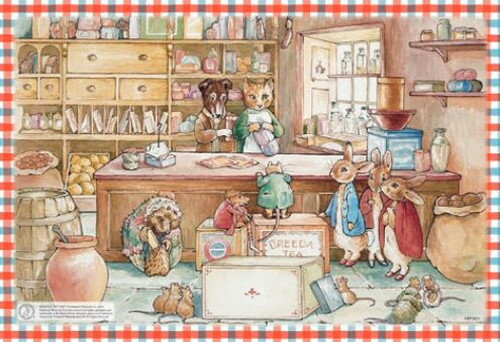 【送料無料】　ジグソーパズル 300ピース ピーターラビット ジンジャーとピクルズや 26×38cm 28-040s