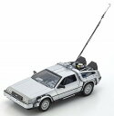 【送料無料】 WELLY 1/24 デロリアン DMC-12 バック・トゥ・ザ・フューチャー タイムマシン 完成品ダイキャストミニカー WE22443W50