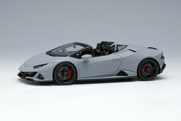 【●カタログ】　【送料無料】　EIDOLON 1/43 ランボルギーニ ウラカン EVO スパイダー 2019(ローグホイール) グリジオアケオ(マットグレー) 完成品ミニカー EM524D