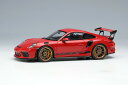 【●カタログ】　【送料無料】　EIDOLON 1/43 ポルシェ 911(991.2) GT3 RS 2018 ガーズレッド 完成品ミニカー EM573D