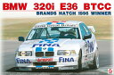 6\ yz@vbc/BEEMAX 1/24 BMW 320i E36 1996 BTCC uYnb` EBi[ vf BX24045