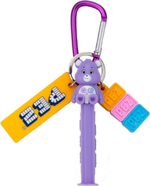 【定形外郵便送料無料】　PEZ Key Charm(Share Bear) お菓子雑貨 ケアベア アンロック・ザ・マジック