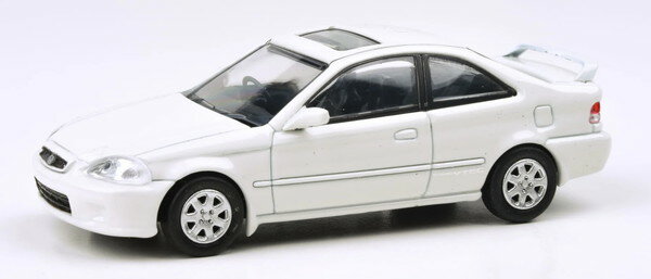 樂天商城 - 【送料無料】　PARA64 1/64 ホンダ シビック EM1 1999 タフタホワイト VTI-R RHD 完成品ダイキャストミニカー PA-65624