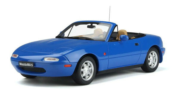 【送料無料】　OttO mobile 1/18 マツダ MX-5 1990 (ブルー) 完成品ミニカー OTM934