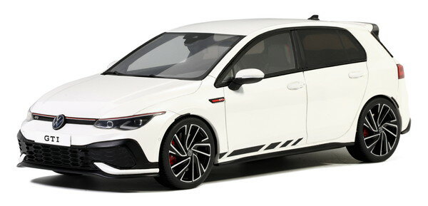 【送料無料】　OttO mobile 1/18 フォルクスワーゲン ゴルフ VIII GTI クラブスポーツ 2021 (ホワイト) 完成品ミニカー OTM986