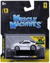 【送料無料】 Maisto 1/64 Muscle Machines フェラーリ F40 ホワイト 完成品ダイキャストミニカー MS15575W