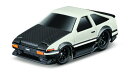 　　Maisto 1/64 Muscle Machines 1983 トヨタ スプリンタートレノ(AE86) ホワイト/ブラック 完成品ダイキャストミニカー MS15579BK