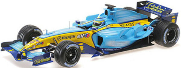 【6月発売予定】　【送料無料】　MINICHAMPS 1/18 ルノー F1 チーム R25 ジャンカルロ・フィジケラ オーストラリアGP 2005 ウィナー 完成品ミニカー 117050106