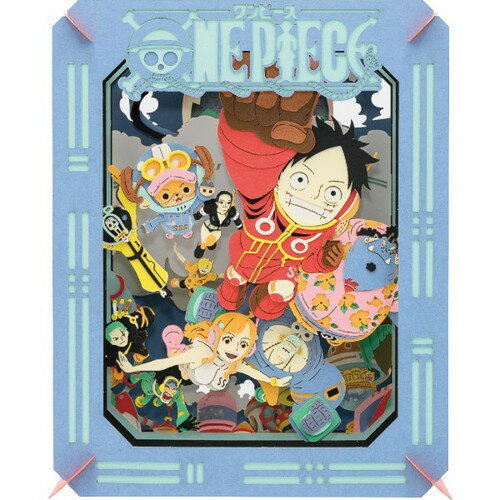 【ネコポス送料無料】 ペーパーシアター ワンピース ジャンボ/エッグヘッド PT-J05