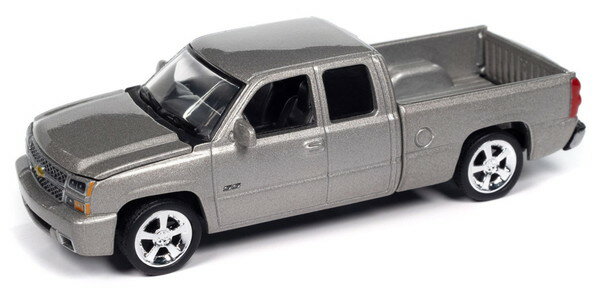 　AUTOWORLD 1/64 2006 シェビー シルバラード SS ファインシルバーバーチ 完成品ダイキャストミニカー AWSP163A