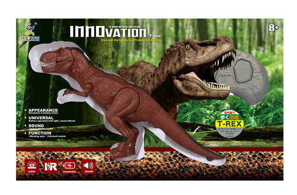【送料無料】 童友社 赤外線コントロール ティラノサウルス 電動IRC