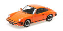 【送料無料】 MINICHAMPS 1/18 ポルシェ 911 カレラ クーペ 3.2 1983 オレンジ 完成品ダイキャストミニカー 100063025