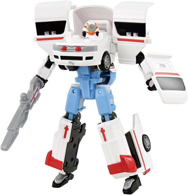 【送料無料】　トミカ ジョブレイバー JB03 メディブレイバー トヨタ ハイメディック救急車