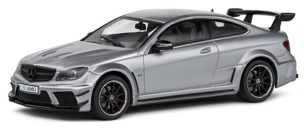 【送料無料】　SOLIDO 1/43 メルセデス C63 AMG ブラックシリーズ 2011 (グレー) 完成品ダイキャストミニカー S4311604