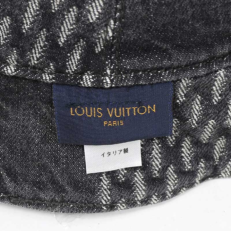 ルイ・ヴィトン LOUIS VUITTON ボネ・ダミエ ジャイアント ウェーブ モノグラム MP2745 帽子 ハット【中古】