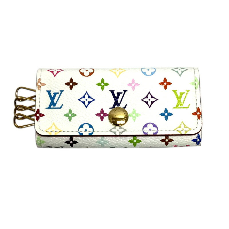 ルイ・ヴィトン LOUIS VUITTON ミュルティクレ4 M60043 ブロン モノグラムマルチカラー キーケース レディース【中古】