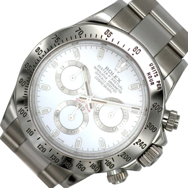 ロレックスROLEXデイトナ116520自動巻きメンズ腕時計 中古