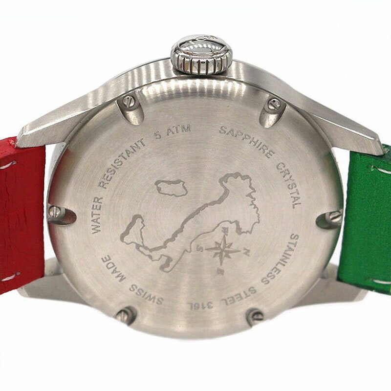 【サイトでの】 テッラ チエロ マーレ TERRA CIERO MARE テッラ コレクション トリコローレ 自動巻き メンズ 腕時計：OKURA（おお蔵）店 ており