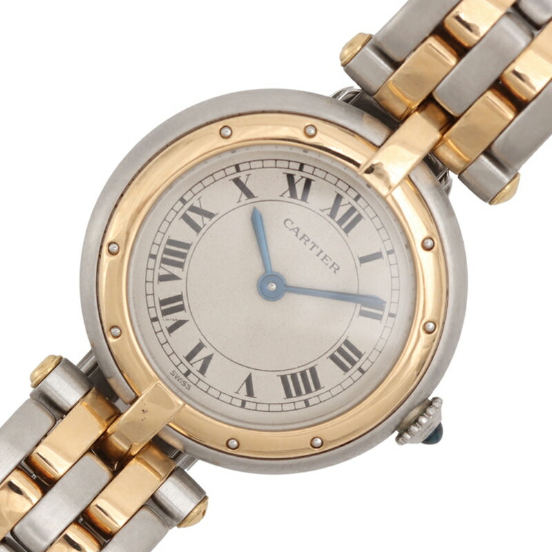 カルティエ Cartier パンテール ヴァンドーム K18SS クォーツ レディース 腕時計【中古】
