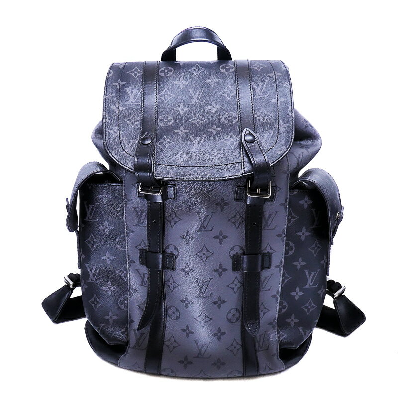 ルイ・ヴィトン LOUIS VUITTON クリストファー PM M45419 モノグラム・エクリプス バックパック リュック メンズ【中古】