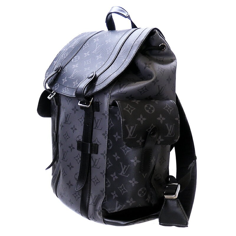 ルイ・ヴィトン LOUIS VUITTON クリストファー PM M45419 モノグラム・エクリプス バックパック リュック メンズ【中古】